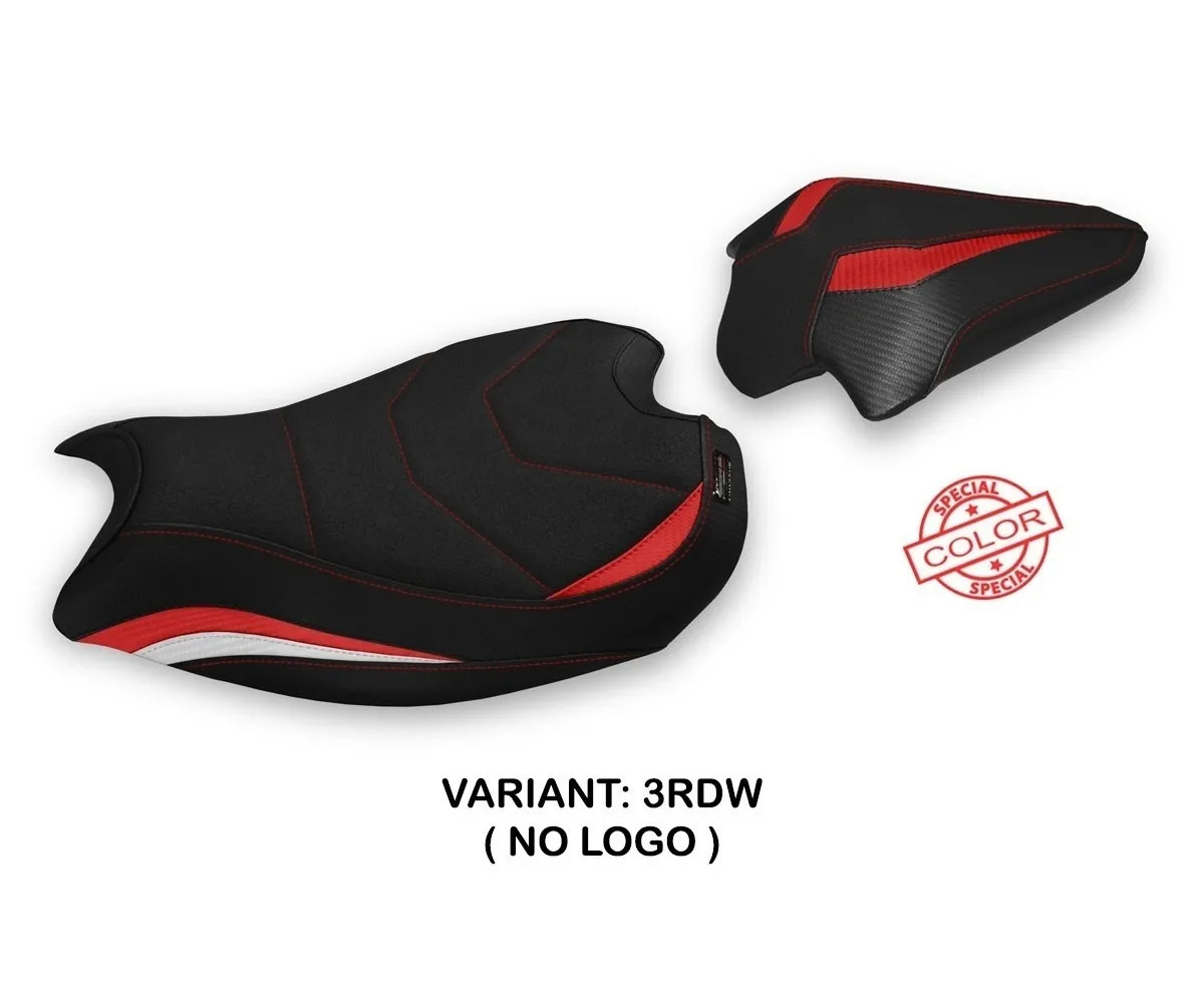 Seat saddle cover Galati Ugrip Red - White TPZ DUCATI PANIGALE V2 2020 2026 Ta