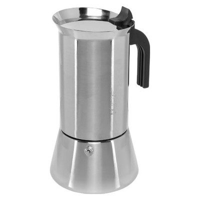 Bialetti 0007256 CNNP VENUS Kaffeekanne aus Edelstahl, Satin