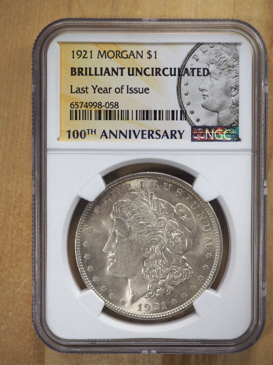NGC 1921 Year Morgan US Dollars (1878-1921) for sale | eBay
