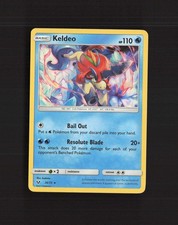 Keldeo 26/73 Shining Legends Rare Holo Pokemon Card LP