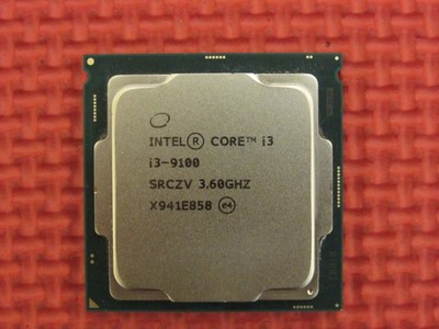 Intel SRCZV Core i3-9100 3.60GHz Quad-Core Socket 1151 Desktop CPU Processor