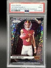 2024 Panini Prizm Rookie Variations Jayden Daniels #17 No Huddle Prizm RC PSA 9