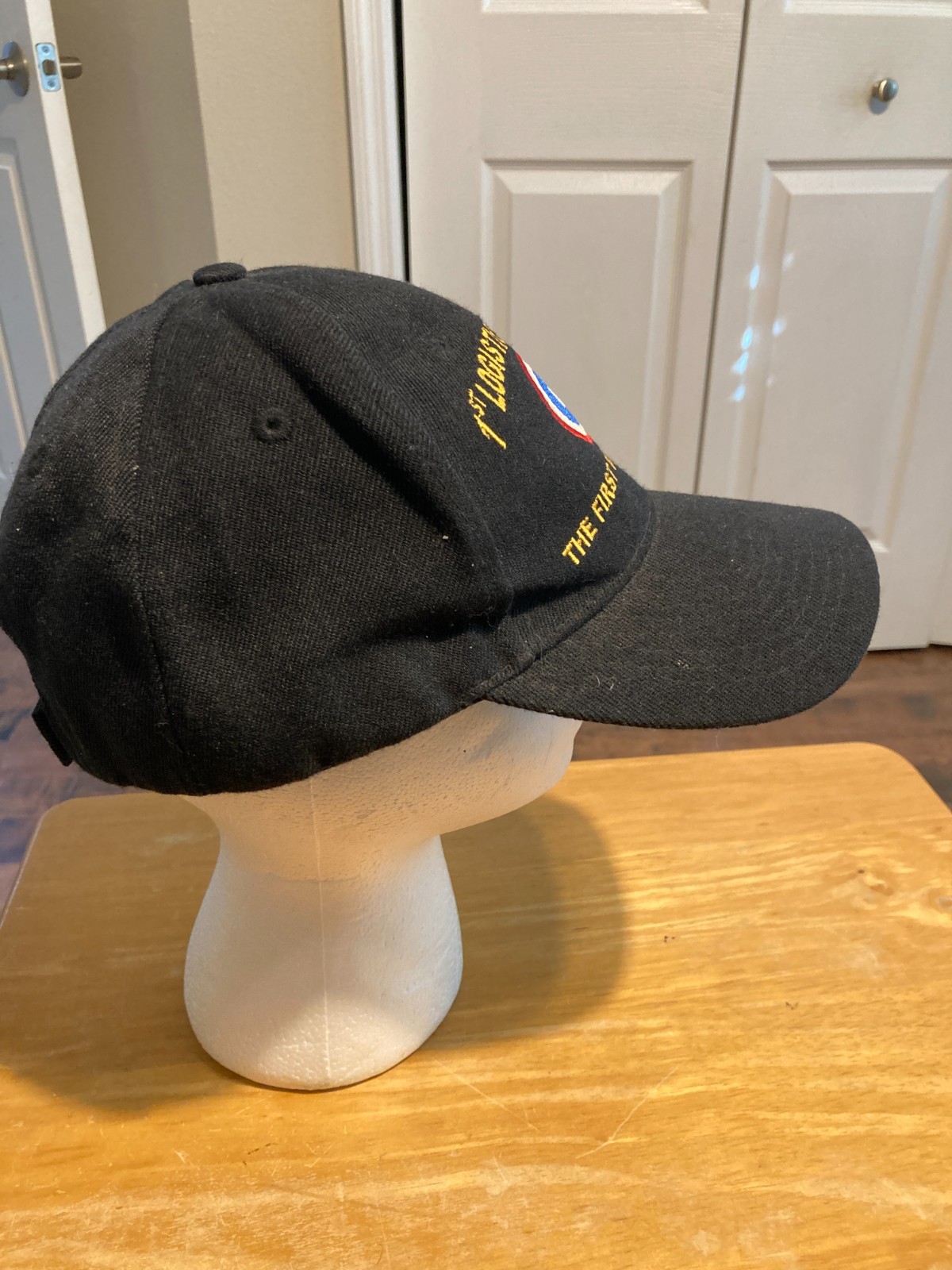 1st LOGISTICS COMMAND Baseball Cap/Hat W/LOGO Bla… - image 5