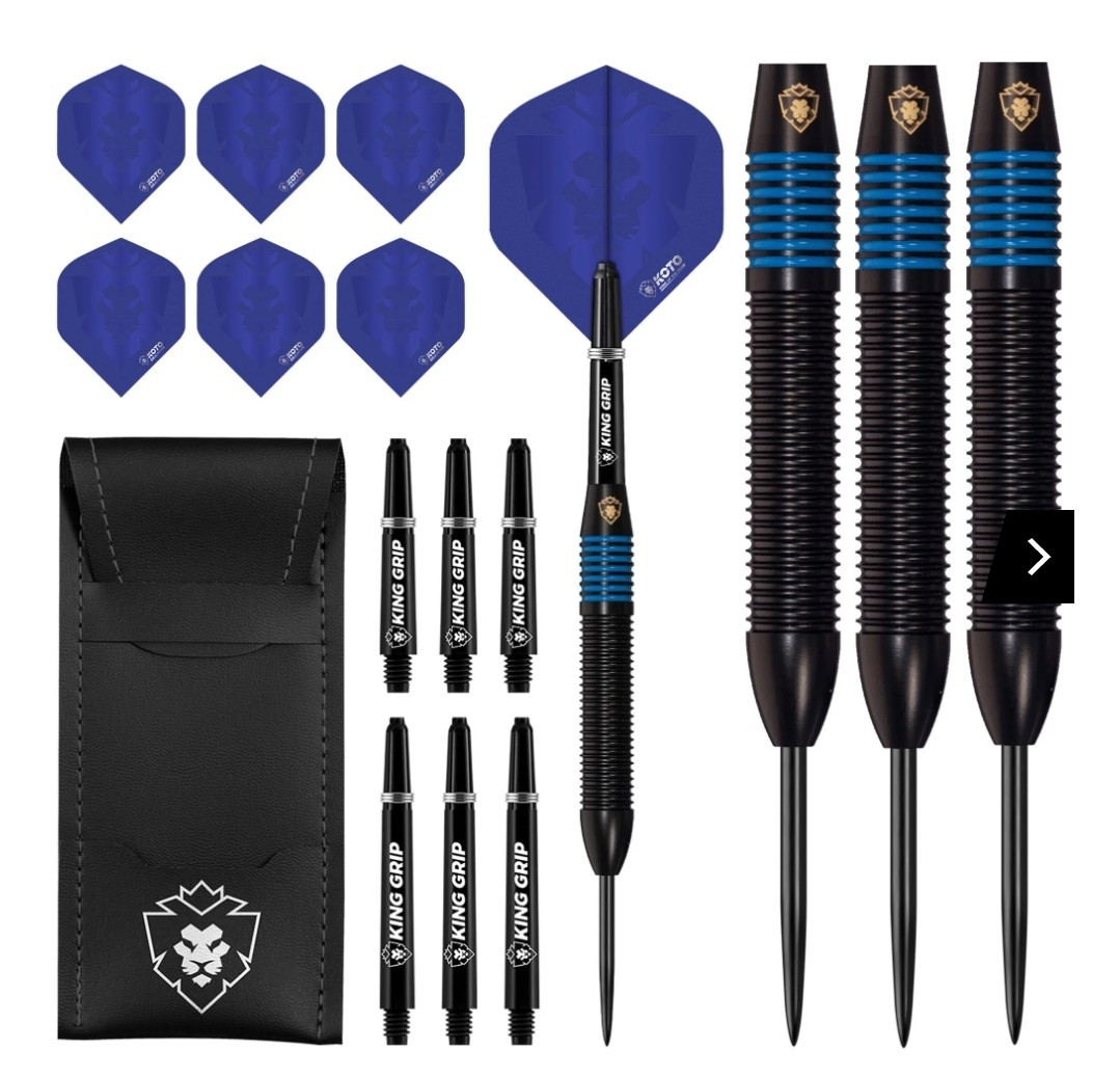 Winmau Zwart Deluxe dartbordkast Winmau Zwart Deluxe dartbordkast