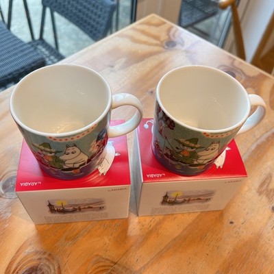 Set of 3 ARABIA Moomin Mug 2026 SIMPLE JOY Japan Limited Edition