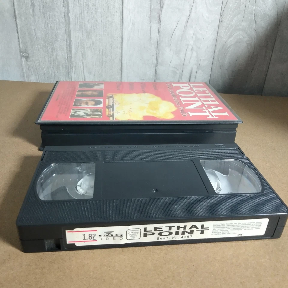 Lethal Point: Zwei gnadenlose Profis - VHS Video Film Kassette - ufa Grossbox #K - Bild 4 von 4