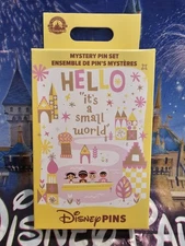 Disney Parks - SEALED Hello It’s A Small World 2024 Mystery Pin Box (2 Pins)