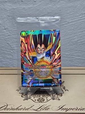 VEGETA Elite Resolve BT15-075 SR Promo Dragon Ball Super