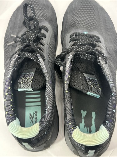 Reebok Nano X1 Lux Aztec Trainers Shoes Men's 10.5 Black Floatride Energy FZ1417 - Picture 12 of 14