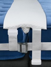 10" Wide Bed Bridge Gap Filler with Adjustable Straps  Removable Washable Co...