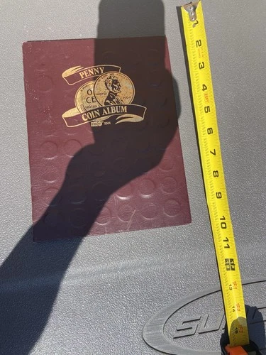 TREAT Lincoln Penny Coin Album 1909-1979 - 126 different coins