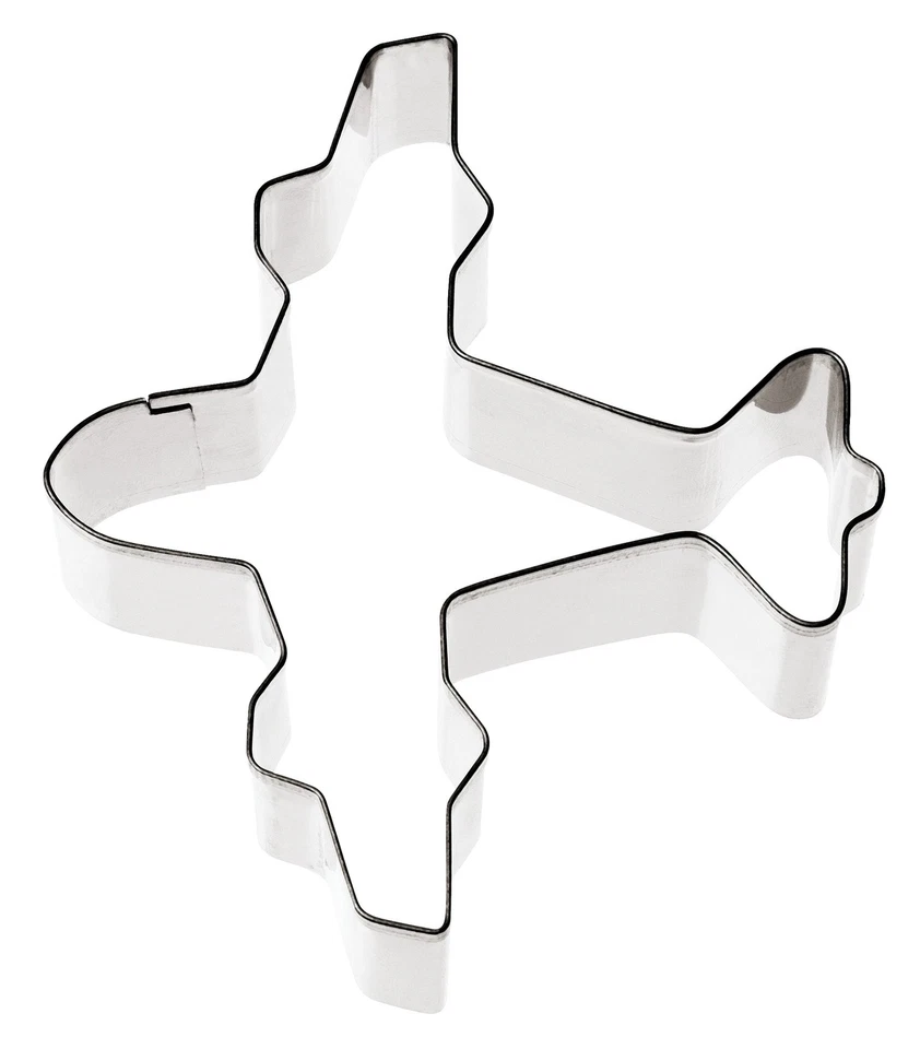 Emporte-Pièce Avion 9,3x8,6 Cm Acier Inox Sambonet Paderno | Formes De Biscuits - Photo 1/1