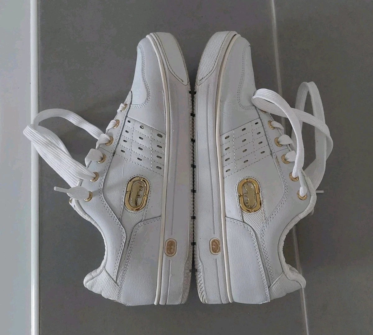 Sandales Ecko Unltd. Homme – Blanc Et Noir – Taille 46.5 – Neuves