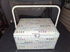 Storage with Style Crafting Knitting Storage Box with Handle