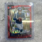 2025 Prizm Red Flash Jaxson Dart #332 Rookie RC New York Giants