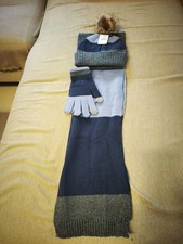3-teiliges Winter-Set:M&uuml;tze, Schal und Handschuhe8-15Jahre