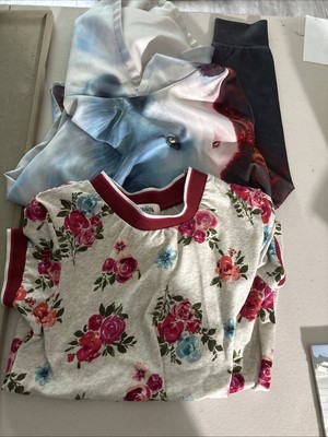 Girls Small Hoodie & Shirt 