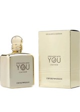 Emporio Armani Stronger With You Leather 3.4oz EDP Spray New Boxed DISCONTINUED
