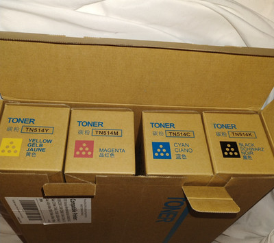 Konica Minolta TN216 KYCM Complete Toner Set For bizhub C220 C280 C360 Plain Box