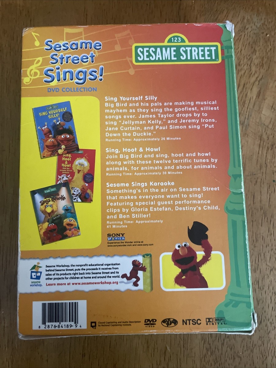 Sesame Street - Sesame Street Sings (DVD, 2006, 3-Disc Set