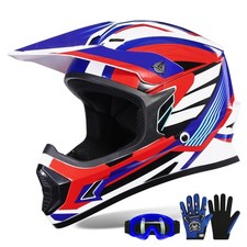 Youth Dirt Bike Helmet DOT Approved Kids Full Face Motocross Helmets