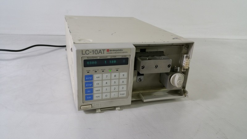Shimadzu LC-10AT Liquid Chromagraph HPLC Pump Flow-Parts A2