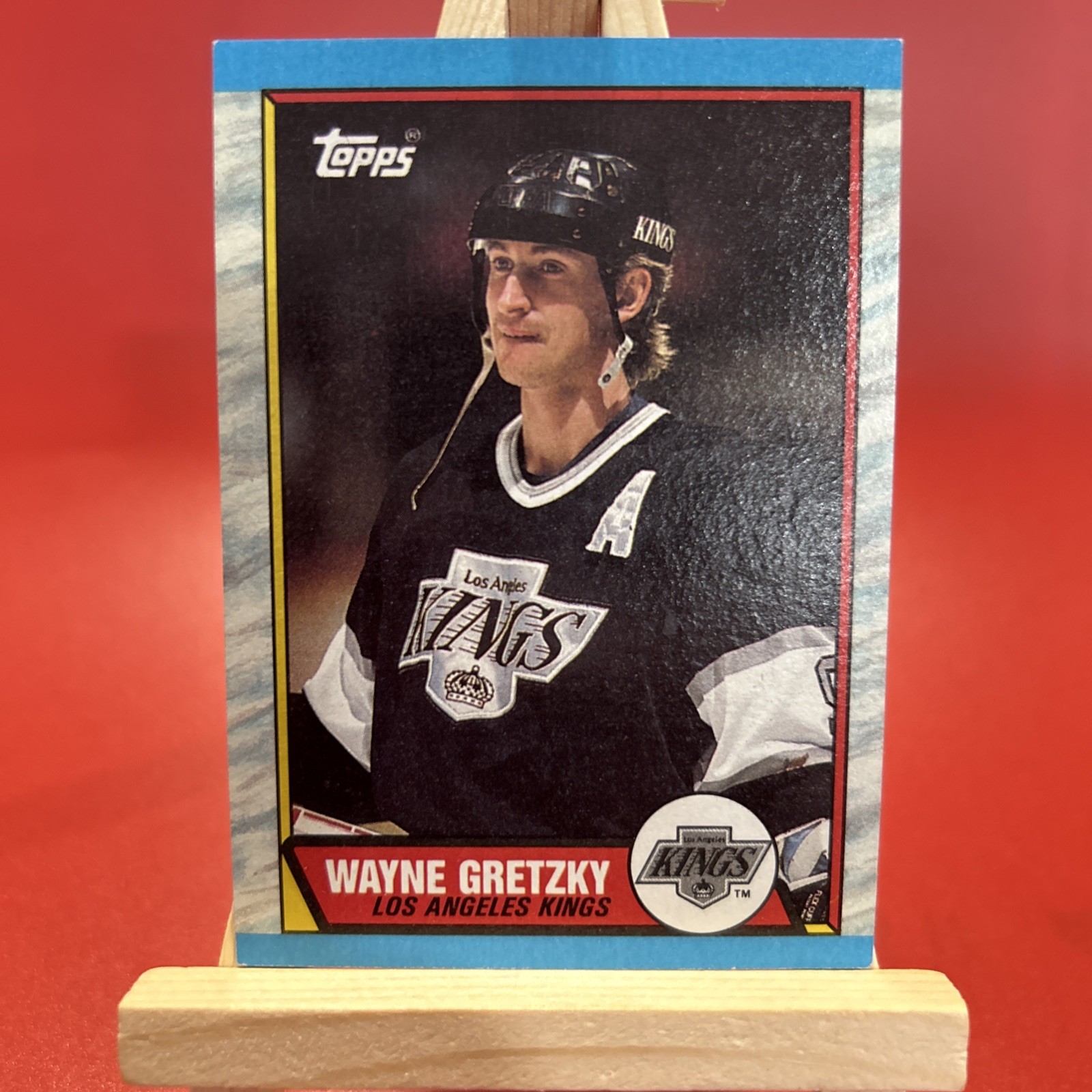 1989-90 Topps #156 Wayne Gretzky HOF Kings Oilers Rangers