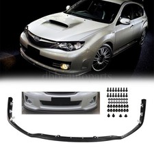 Fits Subaru Impreza 11-14 Wrx Sti Cs1 Style Front Bumper Lip Spoiler Material Pp