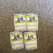 Pokemon TCG 4x Pokegear 3.0 084/086 Black Bolt Trainer Cards Playset