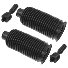 Front Steering Inner Tie Rod End Rack Bellow Boot Kit Set 4pc for 4Runner New