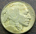 US 1930-S Buffalo Nickel  **