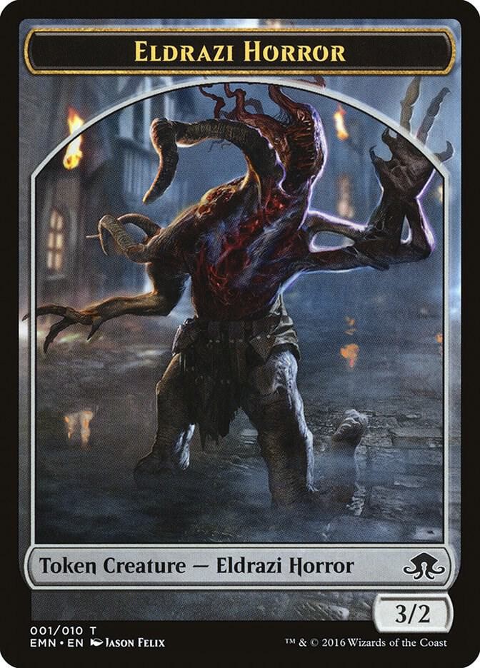 Eldrazi Horror Token 1 T Eldritch Moon NM