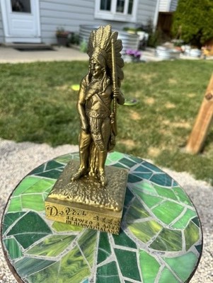 3D Printed Recreation of the Delt Brewing Chief. Beer Sign, Michigan Breweriana.