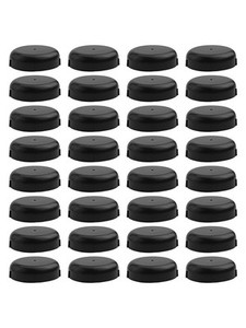 Noise Reducing Wrought Iron Chair Glides Set of 32 for Outdoor Furniture