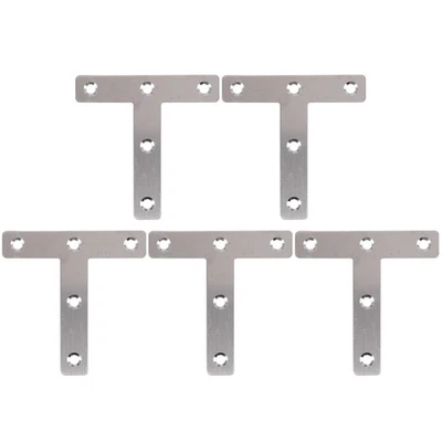 (R)5 Stueck Edelstahl Winkelblech-Ecke-Code T-Regalboeden 40 x 40 mm I6D39405 - Bild 1 von 3