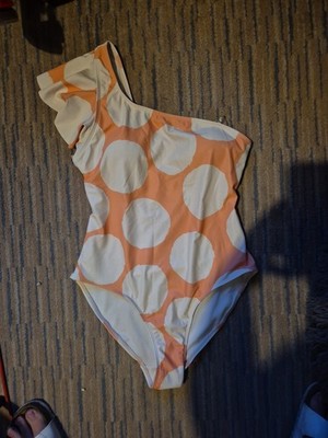 BNWOT Matalan Size 10 Pink One Shoulder Swimming Costume (825/219/v)