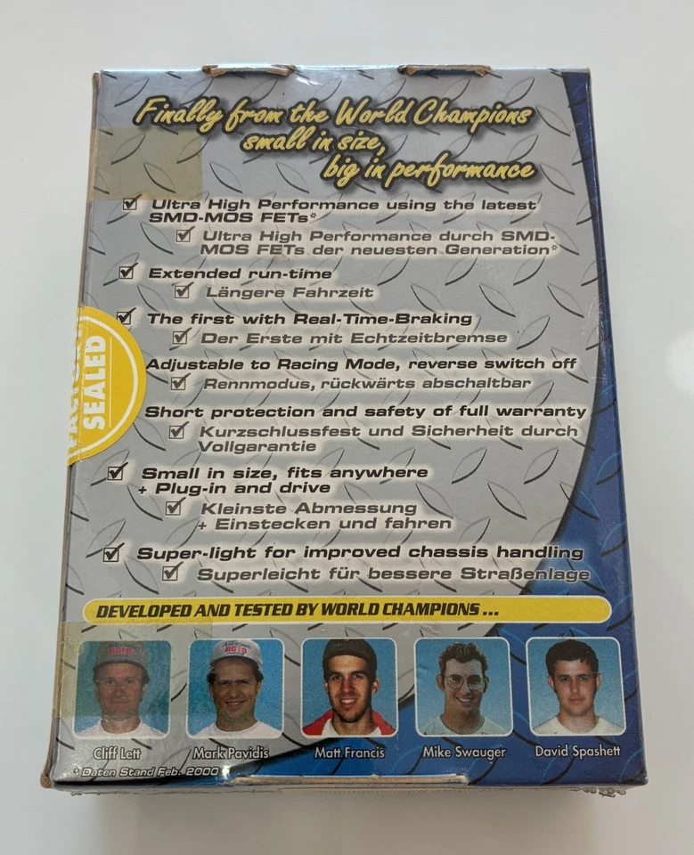 NIB LRP QUANTUM PRO REVERSE brushed ESC Speed Control Associated Losi Hpi Kyosho - Image 2 of 4