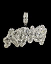 King Pendant 925 Fine Silver