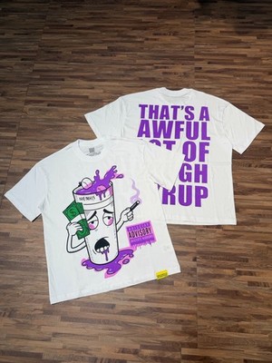 THAT'S A AWFUL LOT OF COUGH SYRUP T shirt tee White S-M-L-XL