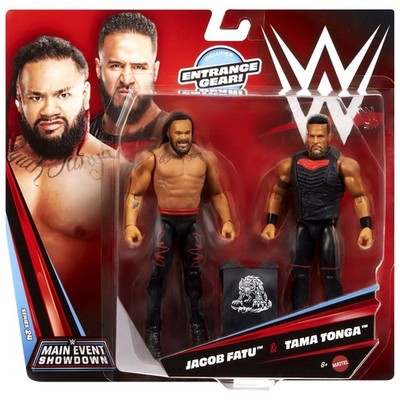 Jacob Fatu / Tama Tonga Championship Showdown Series 24 Figure WWE Mattel