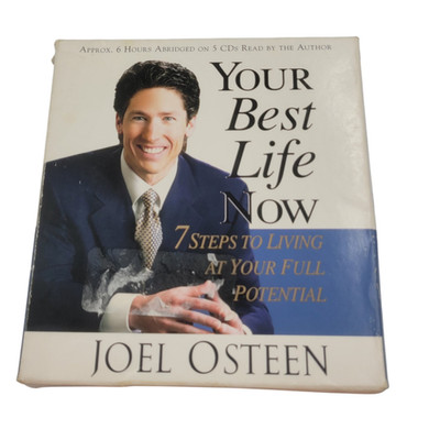 Your Best Life Now 5 CD Audiobook by Joel Osteen Time Warner Abridged
