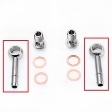 Tritdt Turbo Water Pipe Adapter Set M18 To Od12mm For Garrett Gt45 Gt42