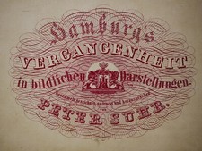 Hamburg´s Vergangenheit in bildlichen Darstellungen Faksimile Ausgabe Kassette