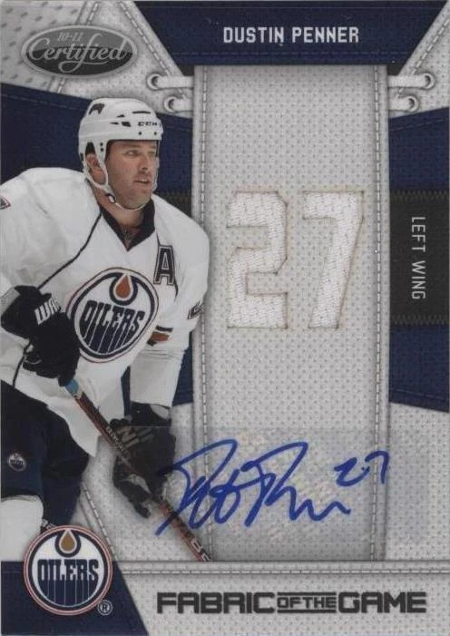 Die-Cut Jersey Number Materials Signatures