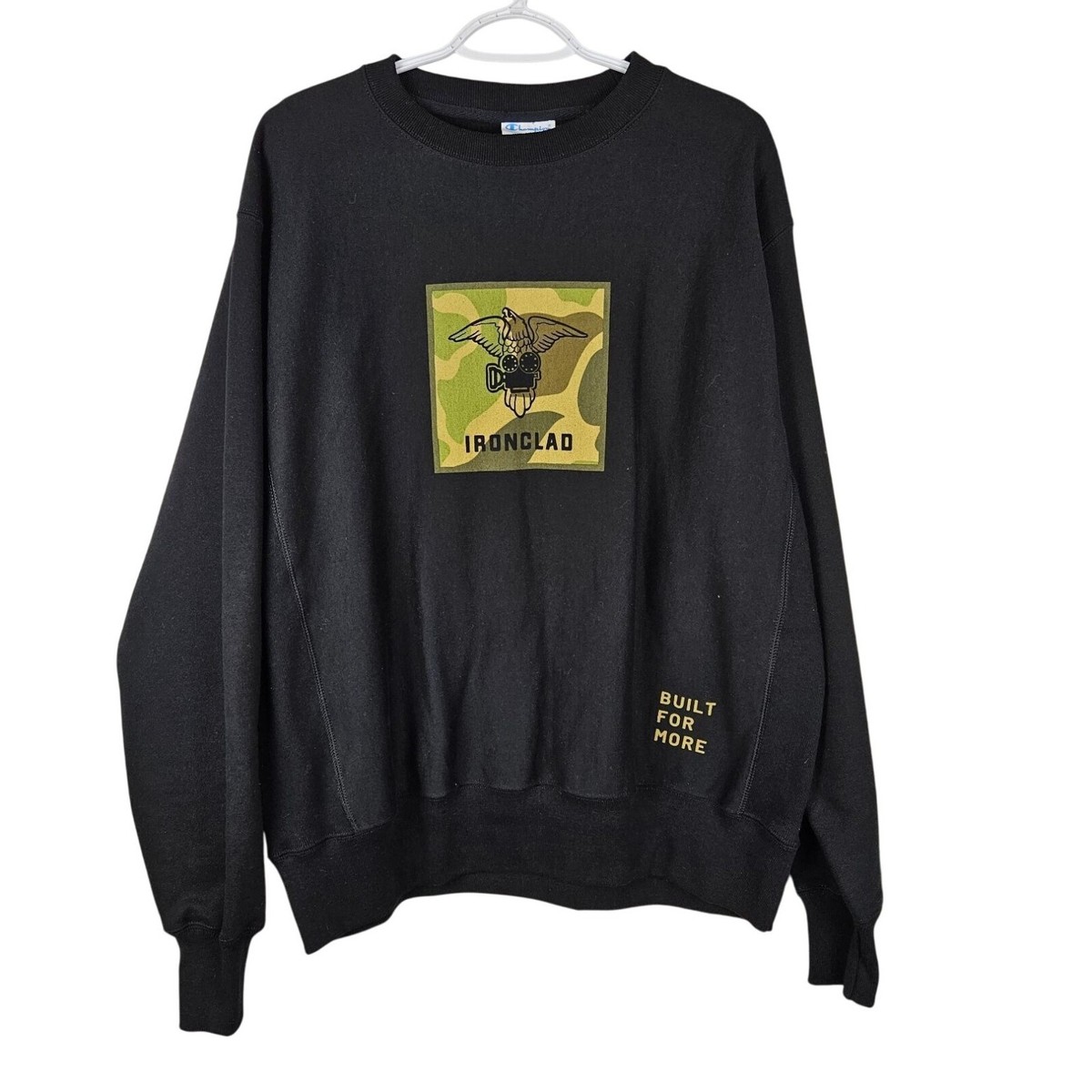 Champion Reverse Weave Ironclad Sweatshirt Size L Built For More 