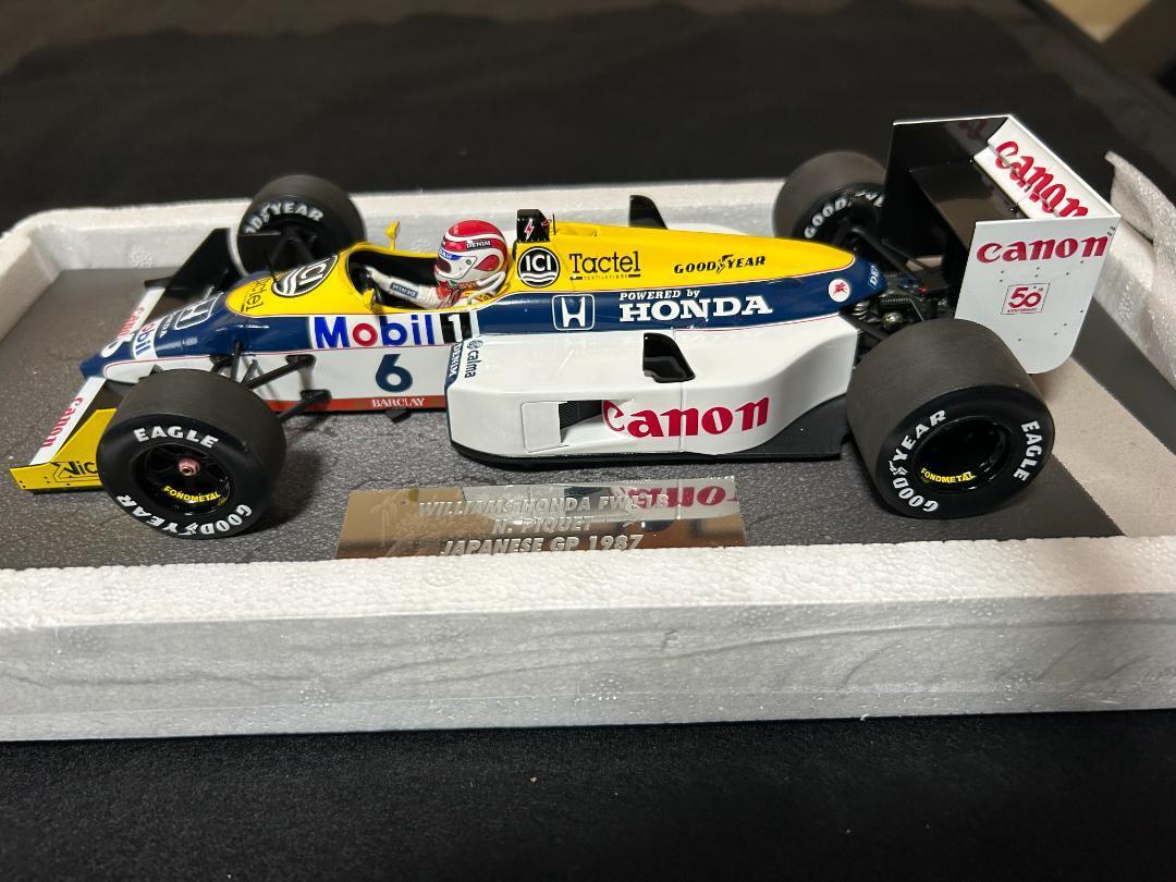 MINICHAMPS 1/18 F1 1987 Williams Honda FW11B Japanese GP N