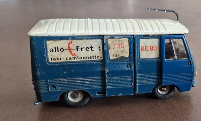 DINKY 570 PEUGEOT J7 Autoroute ancien France, NO Corgi Norev Solido EUR