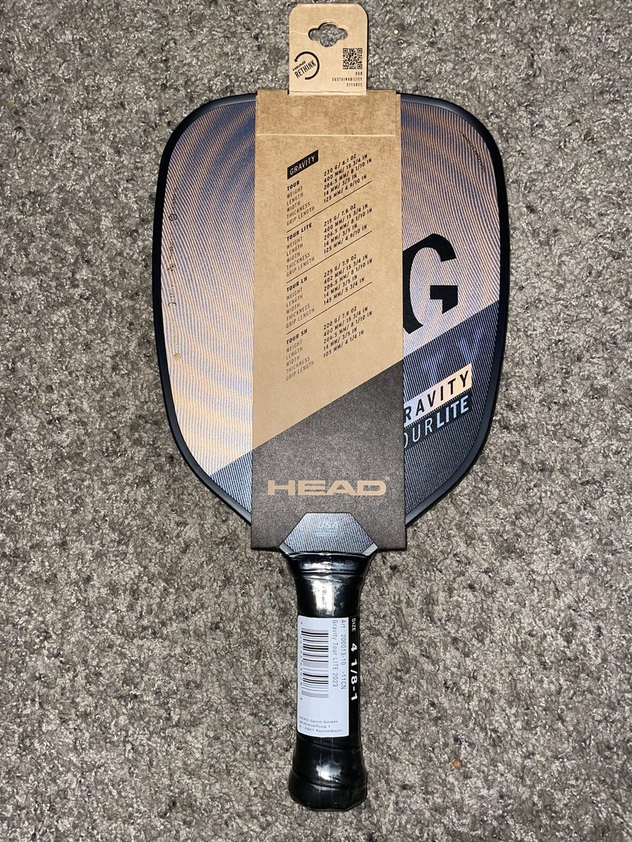 ②DONNAY NO GRAVITY 280 ULTRA LIGHT USL2 BRAND NEW- Head Gravity Tour Lite Pickleball Paddle -USAPA