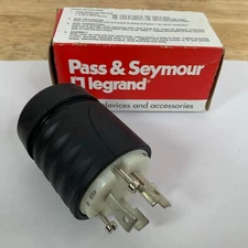 Legrand Pass Seymour L630P 30A 250V Industrial Grade TurnLok Plug