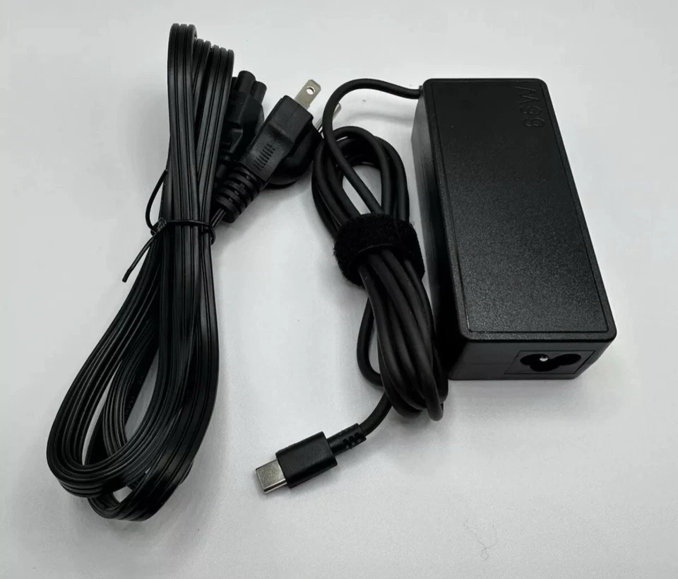 LOT OF 5 USB C Type C 65W Adapter Charger For Laptop CHROMEBOOKS/ASUS/HP/DELL - Image 2 of 4